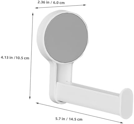 Space-Saving Wall Mount Toilet Paper Holder