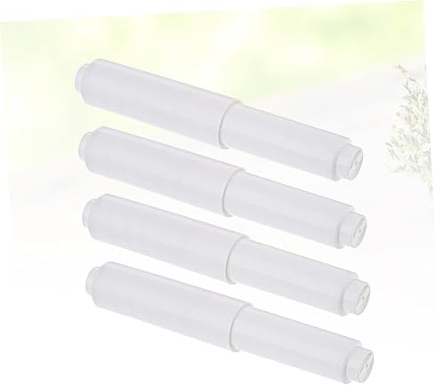Kontonty Extendable Toilet Paper Organizer White Roll for Better Hygiene