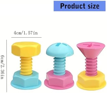 3-Piece Screw-Shaped Adhesive Wall Hooks for Home Use
