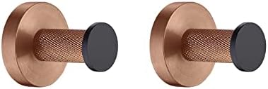 Elegant Rose Gold Bath Towel Hook Set