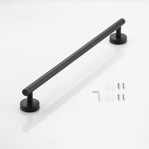 IsolaY Wall-Mount MATTE BLACK Bathroom Hardware Set