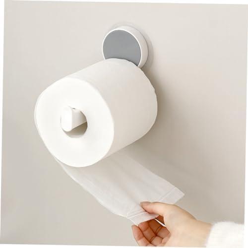 Space-Saving Wall-Mounted Toilet Paper Towel Holder