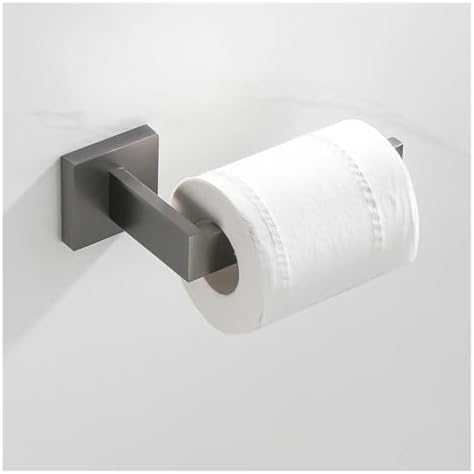 Wangensu Brushed Grey Bathroom Towel Holder Set 50cm each 2 bars