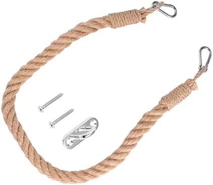 Khaki Retro Rope Toilet Paper Holder