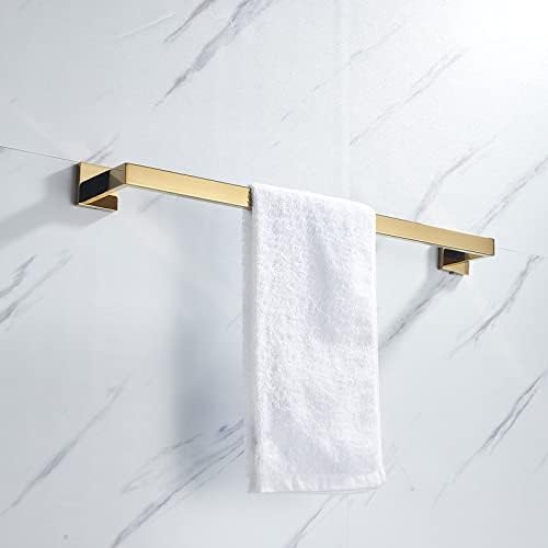 Golden Bathroom Hardware Set Durable Stylish for Modern Homes