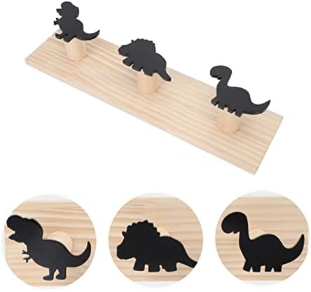 Dinosaur Wooden Row Hook