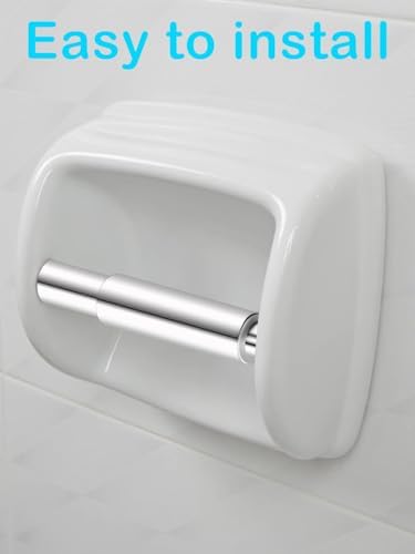 Rust-Free Chrome Toilet Paper Holder Replacement