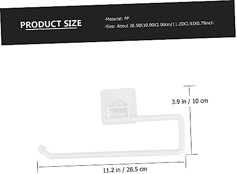 Hoement Chrome Bathroom Towel Holder - Simple Stylish