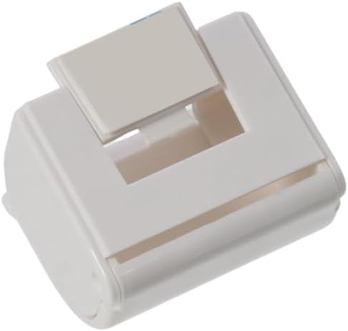 2 Pcs White Reusable Bathroom Kitchen Shower Razor Holder Storage Hook