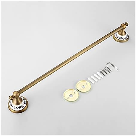 Durable Towel Rail Rack - Wall-Mounted Bathroom Towel Holder