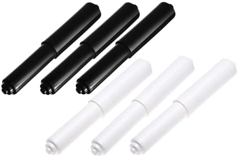 3-Piece Toilet Paper Holder Spring Replacement White