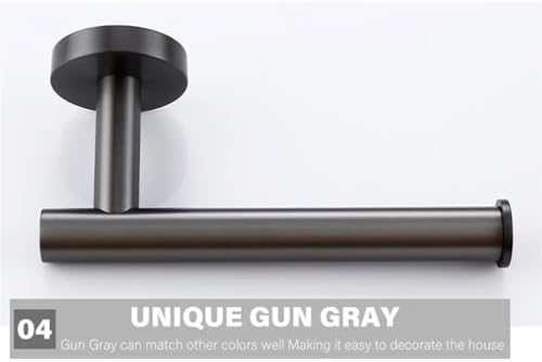 WangKensu Black Gold Polished Stainless Steel Towel Holder