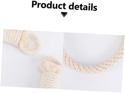 Durable Wall-Mounted Rope Toilet Paper Holder