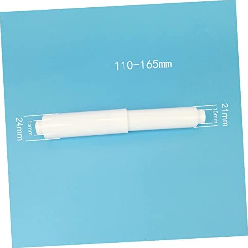 Kontonty Extendable Toilet Paper Organizer White Roll for Better Hygiene