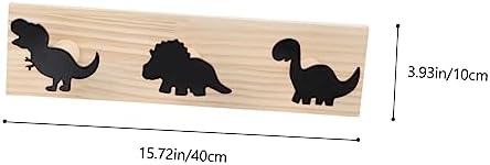 Dinosaur Wooden Row Hook