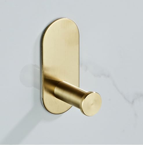 Brushed Gold Bathroom Robe Hook