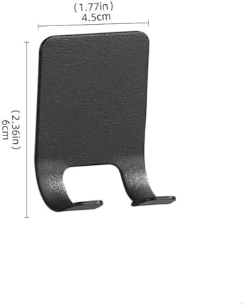 Stainless Steel Bathroomrets Set Black