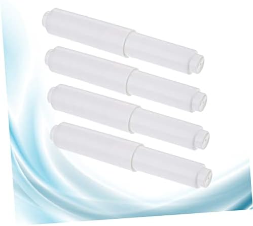 Kontonty Extendable Toilet Paper Organizer White Roll for Better Hygiene