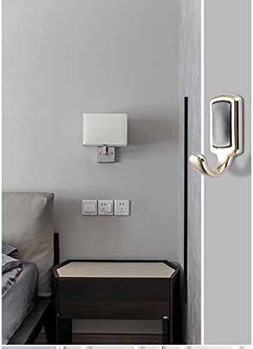 KIZQYN 6-Piece Bathroom Robe Towel Hook Set for Home Organization