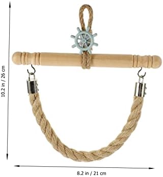 Vibrant Nautical-Themed Wall-Mounted Towel Holder
