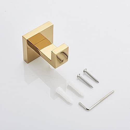 IsolaY bathroom Gold Polish Towel Bar Set