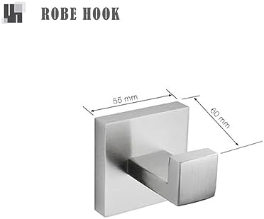 Quality Solid Stainless Steel Towel Bar Set for Bathrooms More