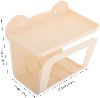 Elegant Toilet Paper Organizer wall-Mounted Wipes Holder