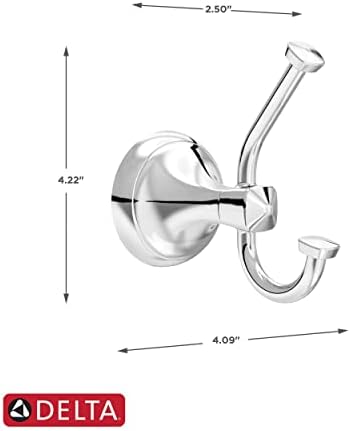 Delta towel hook Polished Chrome Durable Bath Accessories for Home Use