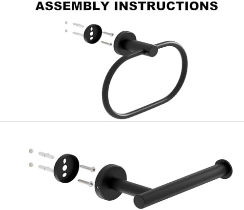 Premium 2-in-1 Bathroom Holder Set