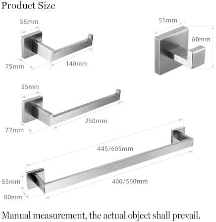 IsolaY Premium Bathroom Hardware Set