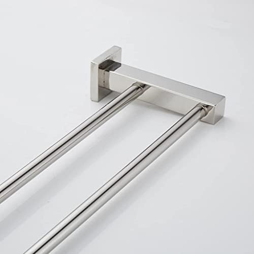 Durable Towel Rail 236In Double Towel Holder for Bathroom Kitchen