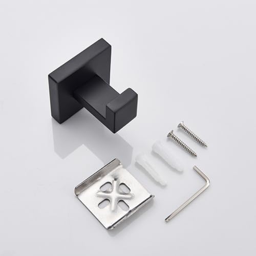 Premium Black Bathroom Hardware Set