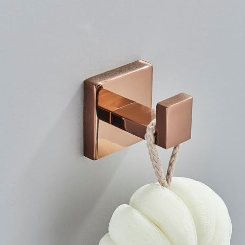 Bathroom Hook Set Rose Gold Premium Stainless Steel