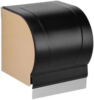 Space-Mounted Aluminum Toilet Paper Holder NATUDECO