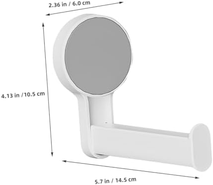 Space-Saving Wall-Mounted Toilet Paper Towel Holder