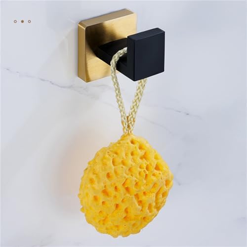 Sturdy Black Gold Bathroom Towel Bar