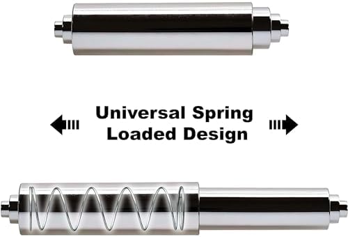 5 x Silver Toilet Paper Holder for Bathroom Kitchen Use