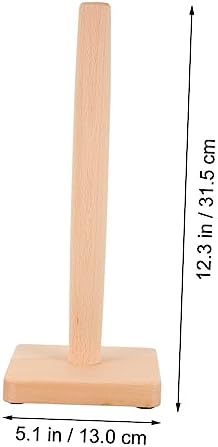 Elegant Wood Toiletpaper Holder