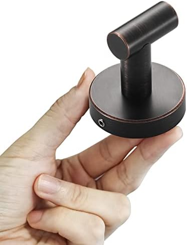 BigBig Home Bronze Towel Hooks Oil rubbed Bathroom Robe Hook for Kitchen
