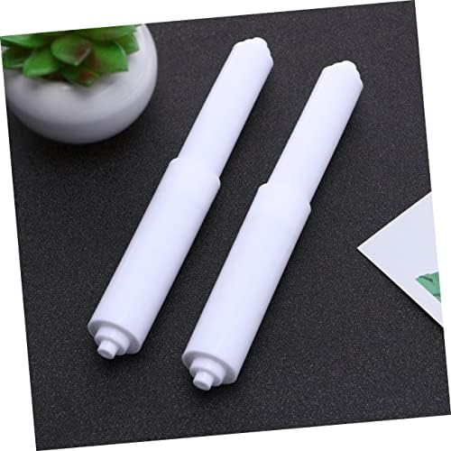 High-Quality Toilet Paper Holder Extension 2Pack White