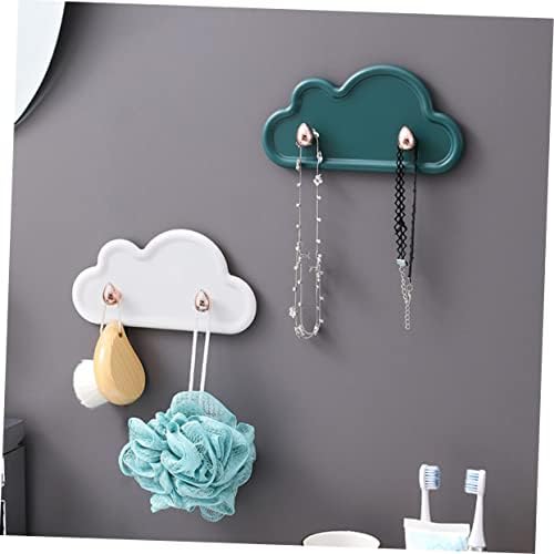 Angoily 4-Pack Adhesive Bathroom Wall Hangers