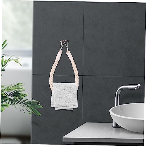 Ideal Small Roll Toilet Paper Holder with Cotton Rope