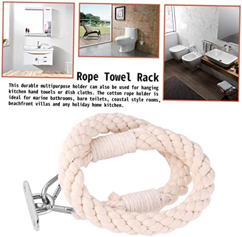 Gadpiparty Rustic Cotton Rope Paper Towel Holder