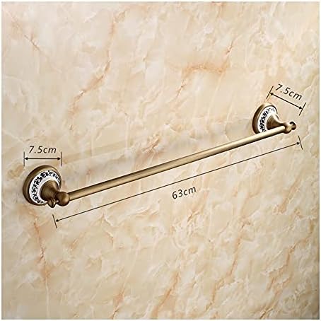 Durable Towel Rail Rack - Wall-Mounted Bathroom Towel Holder