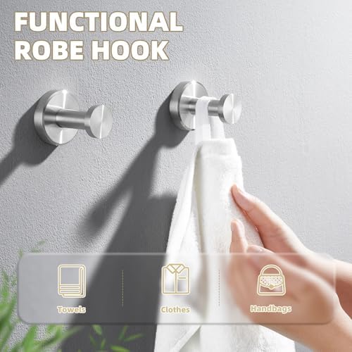 Premium 304 Stainless Steel Towel Hook