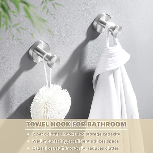 Premium 304 Stainless Steel Towel Hook