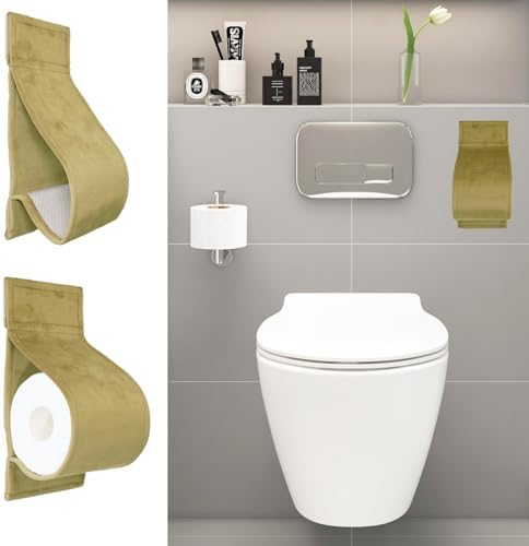 Space-saving Toilet Paper Holder