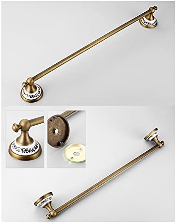 Durable Towel Rail Rack - Wall-Mounted Bathroom Towel Holder