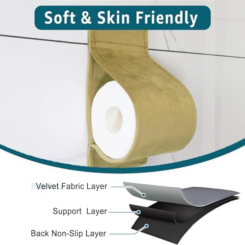 Space-saving Toilet Paper Holder