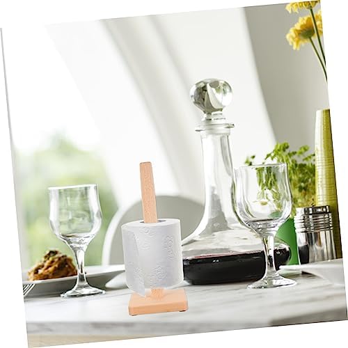 Elegant Wood Toiletpaper Holder
